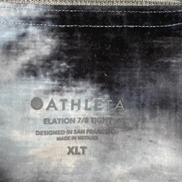 ATHLETA Elation 7/8 Ice Tie-Dye Tights - Picture 5 of 5